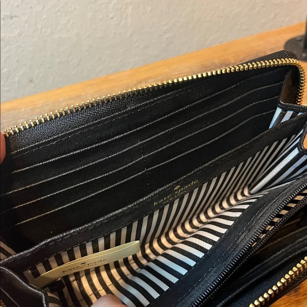 Kate Spade New York Cameron Street Perforated Stacy Zip Around Wallet - Picture 7 of 10